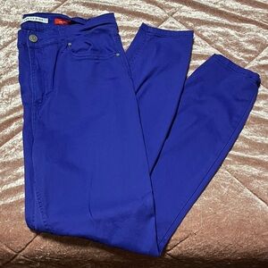 Celebrity Pink Women's Vibrant Purple Skinny Pants